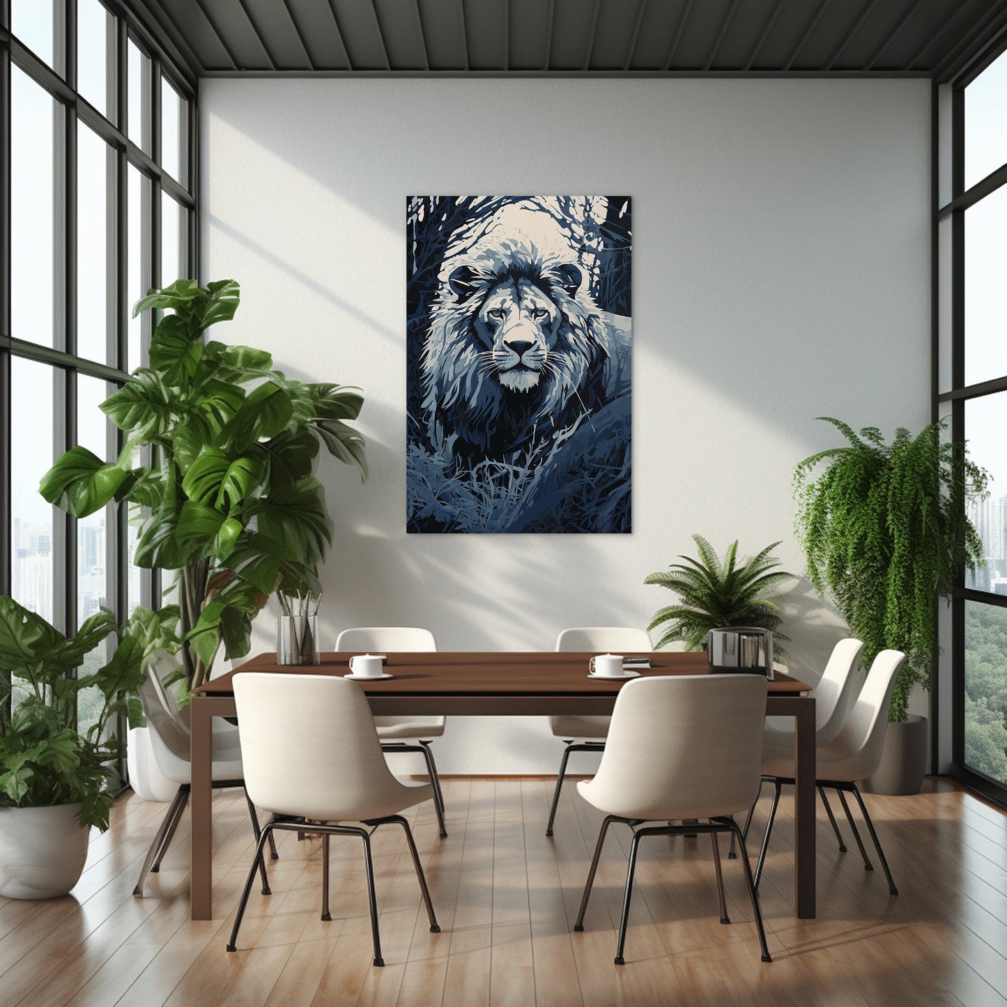 Lion's Spirit Wall Art
