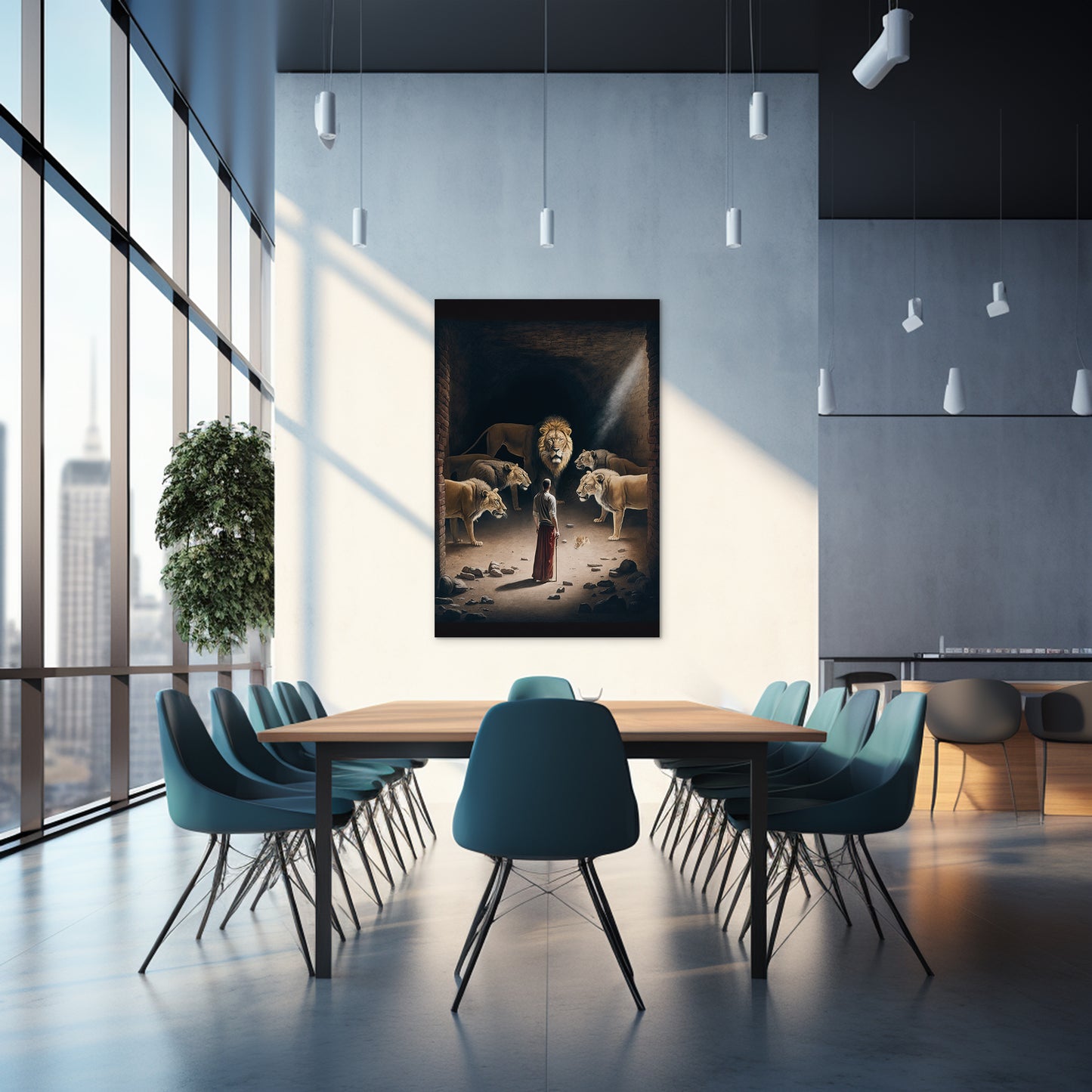 Daniel in the lion's den