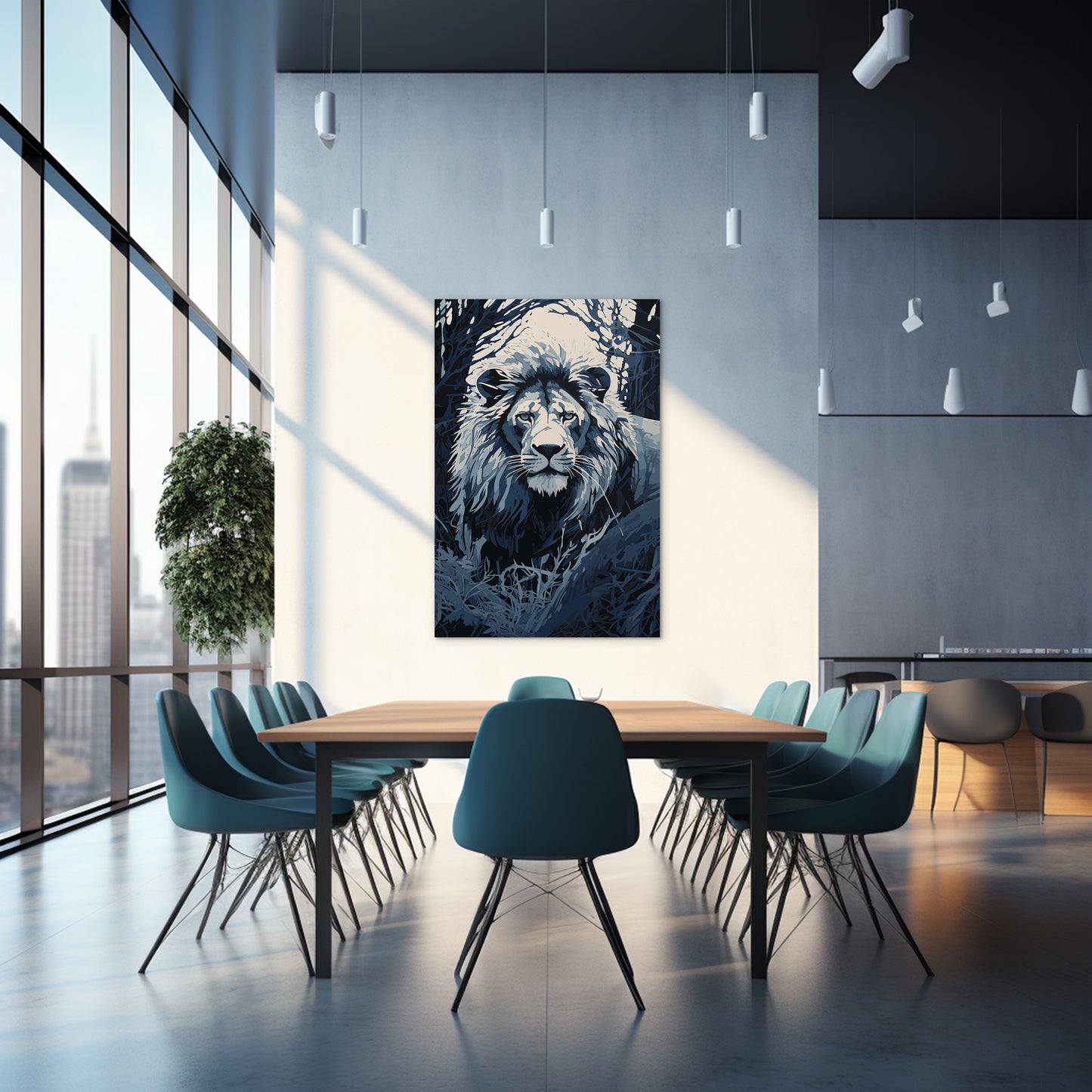 Lion's Spirit Wall Art