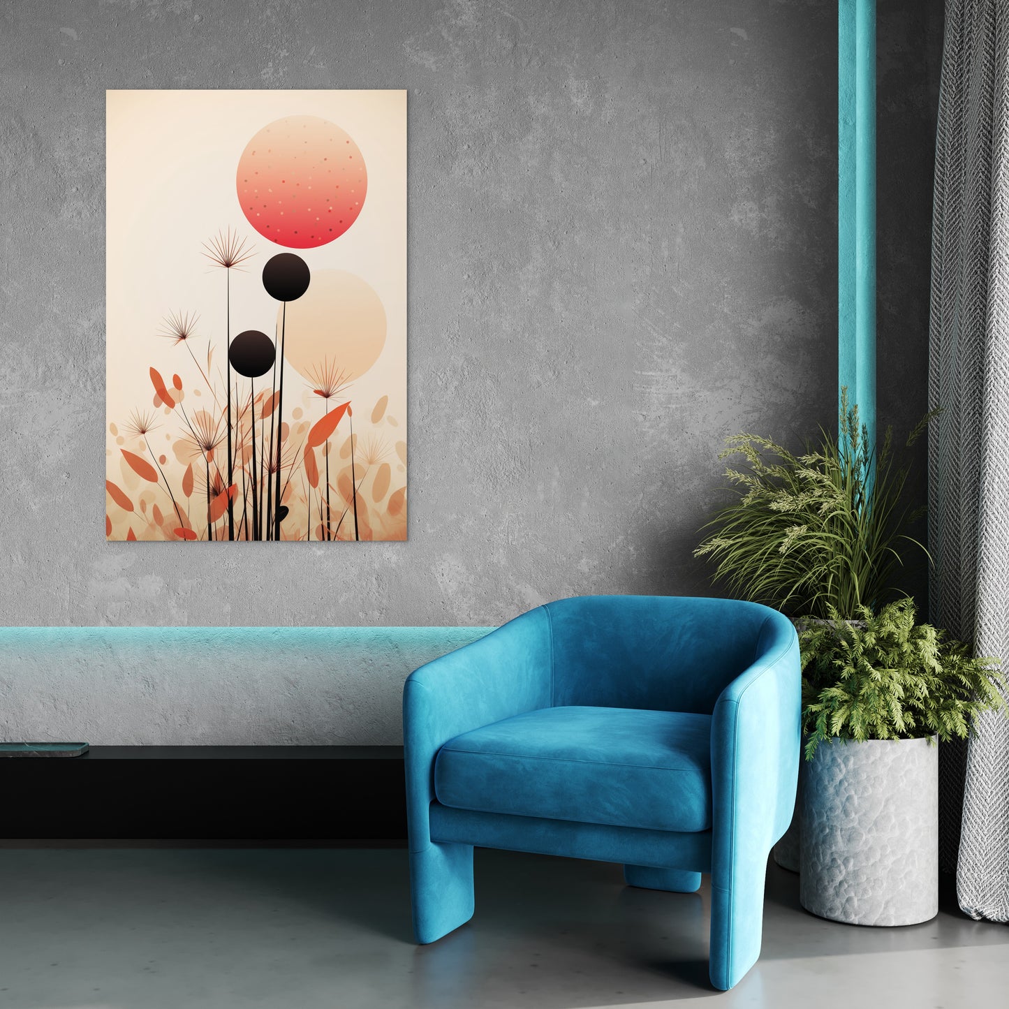 Boho Plant Wall Art - 4