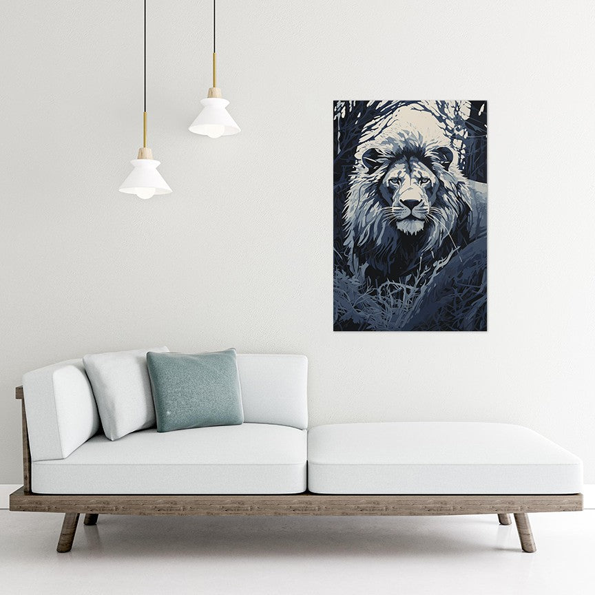 Lion's Spirit Wall Art