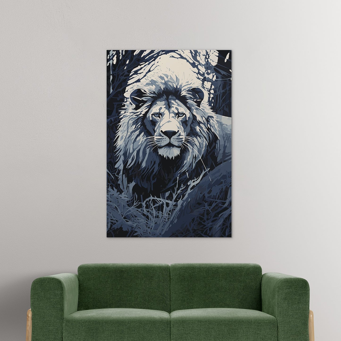 Lion's Spirit Wall Art