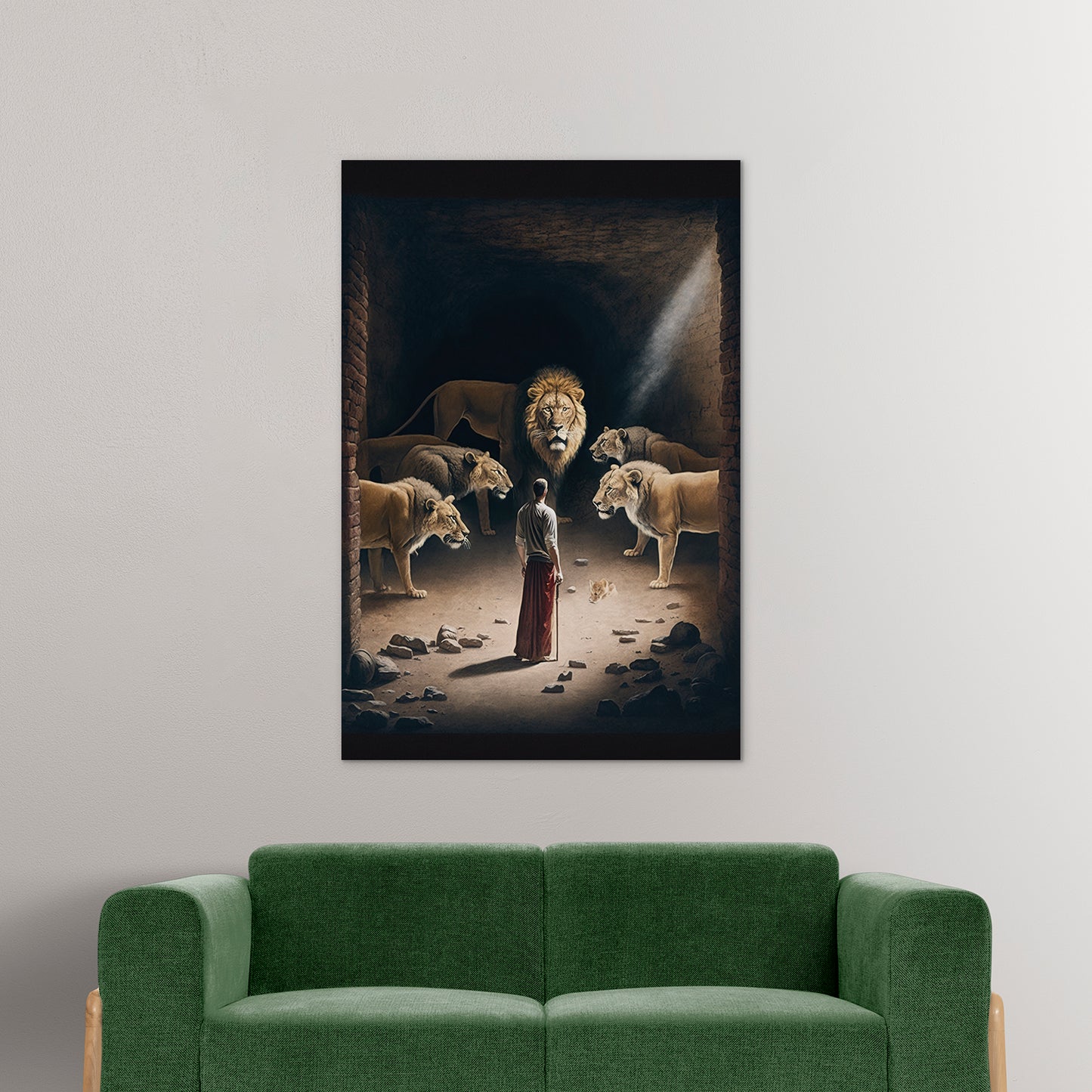 Daniel in the lion's den