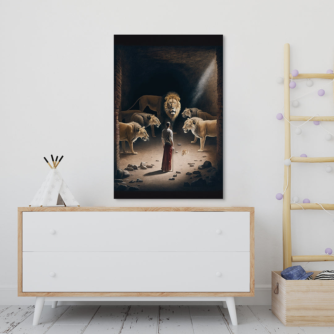 Daniel in the lion's den