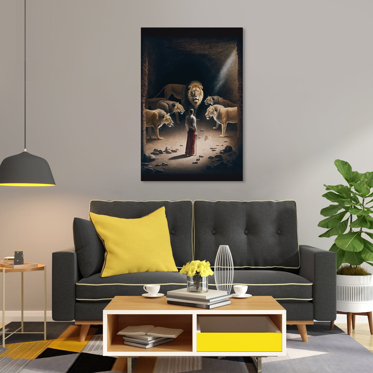 Daniel in the lion's den