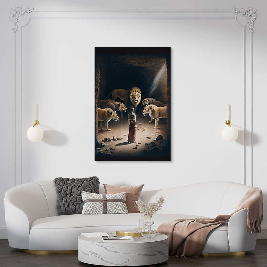 Daniel in the lion's den