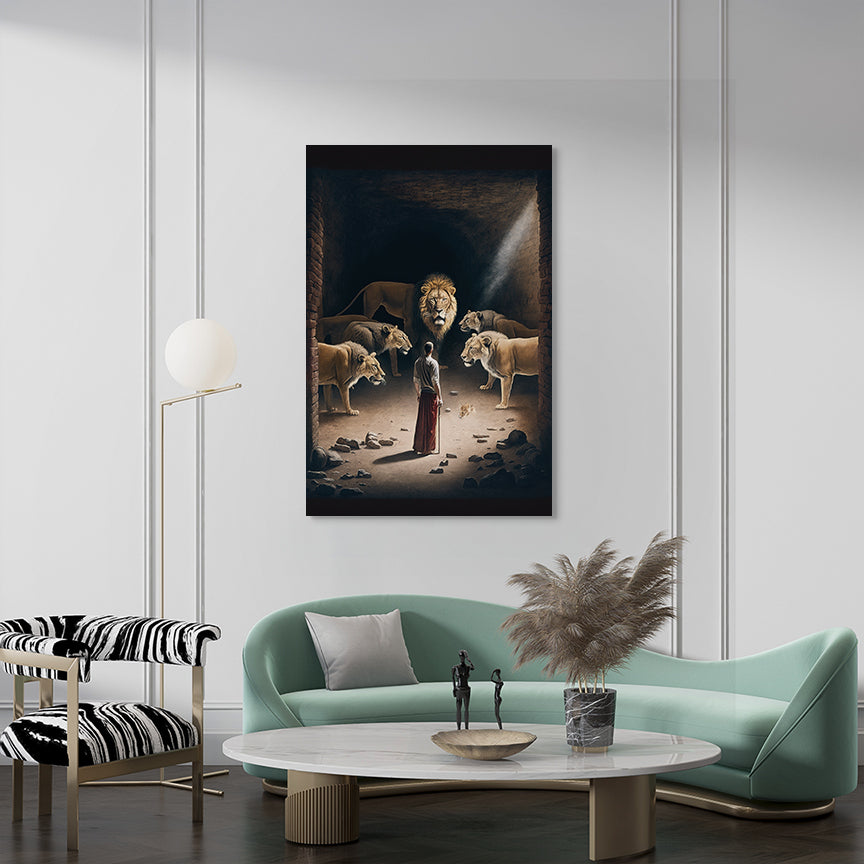 Daniel in the lion's den